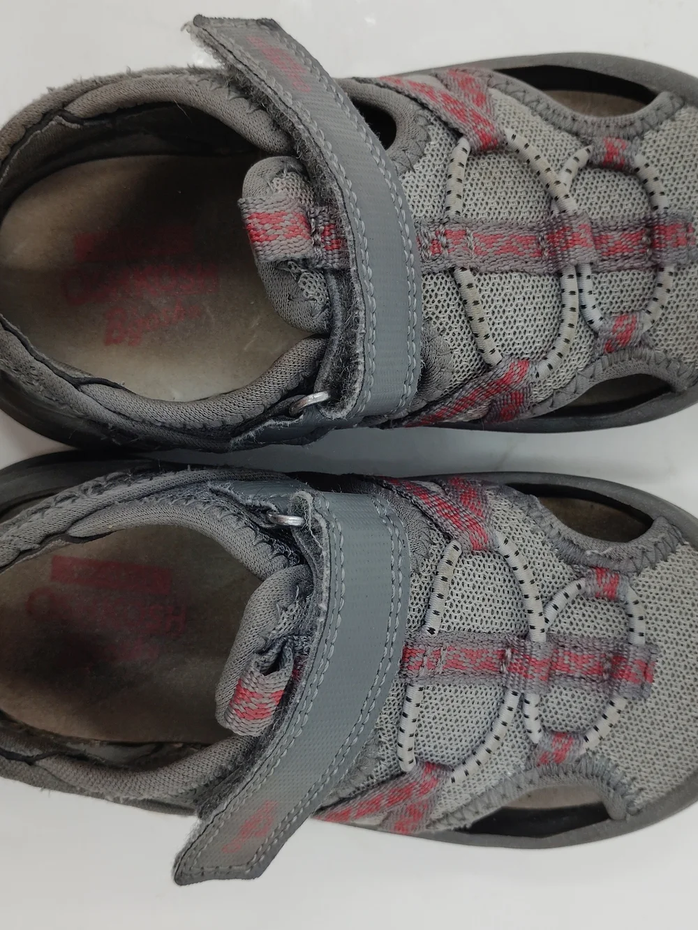 NEW Oshkosh Toddler Boys Closed Toe Abe Play Sandals Size 9M